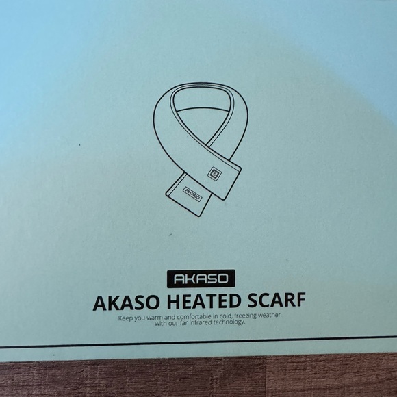 NWT AKASO Dark Grey Heated Scarf ✨ - Picture 2 of 5